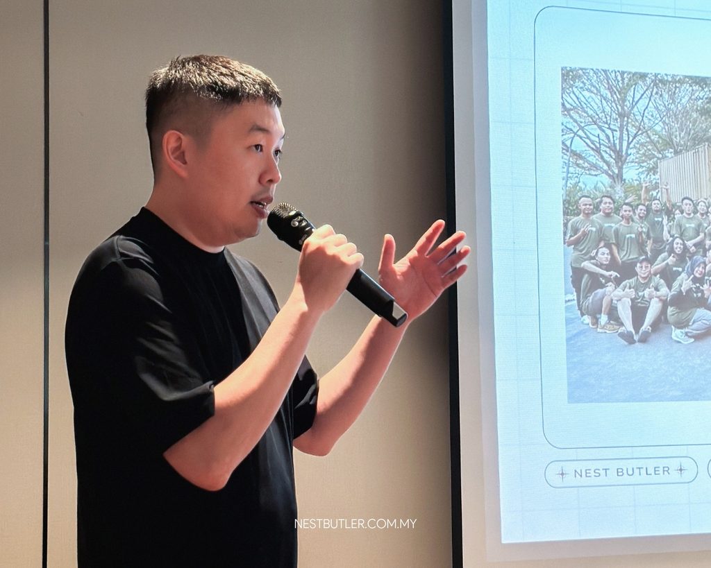 Nest Butler CEO presenting at HOMAG sharing session